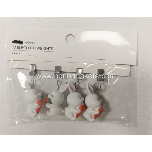 Easter Rabbit Tablecloth Clip